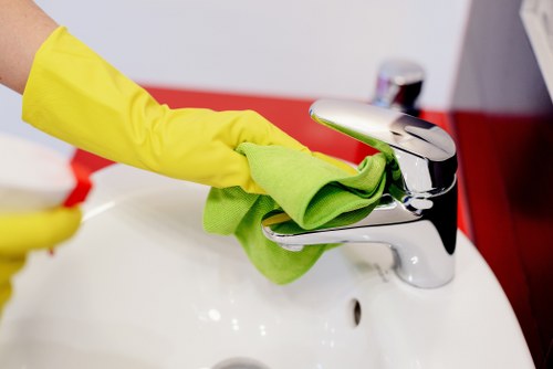 Professional house cleaning in Bayswater with dusting and vacuuming