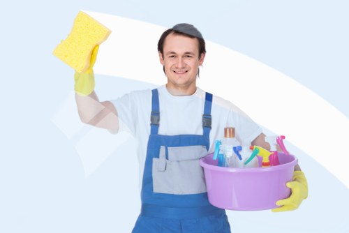 A Bayswater cleaning team handling carpet or upholstery cleaning
