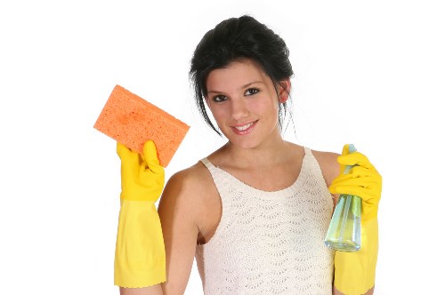 Professional cleaner completing a one off clean in Bayswater